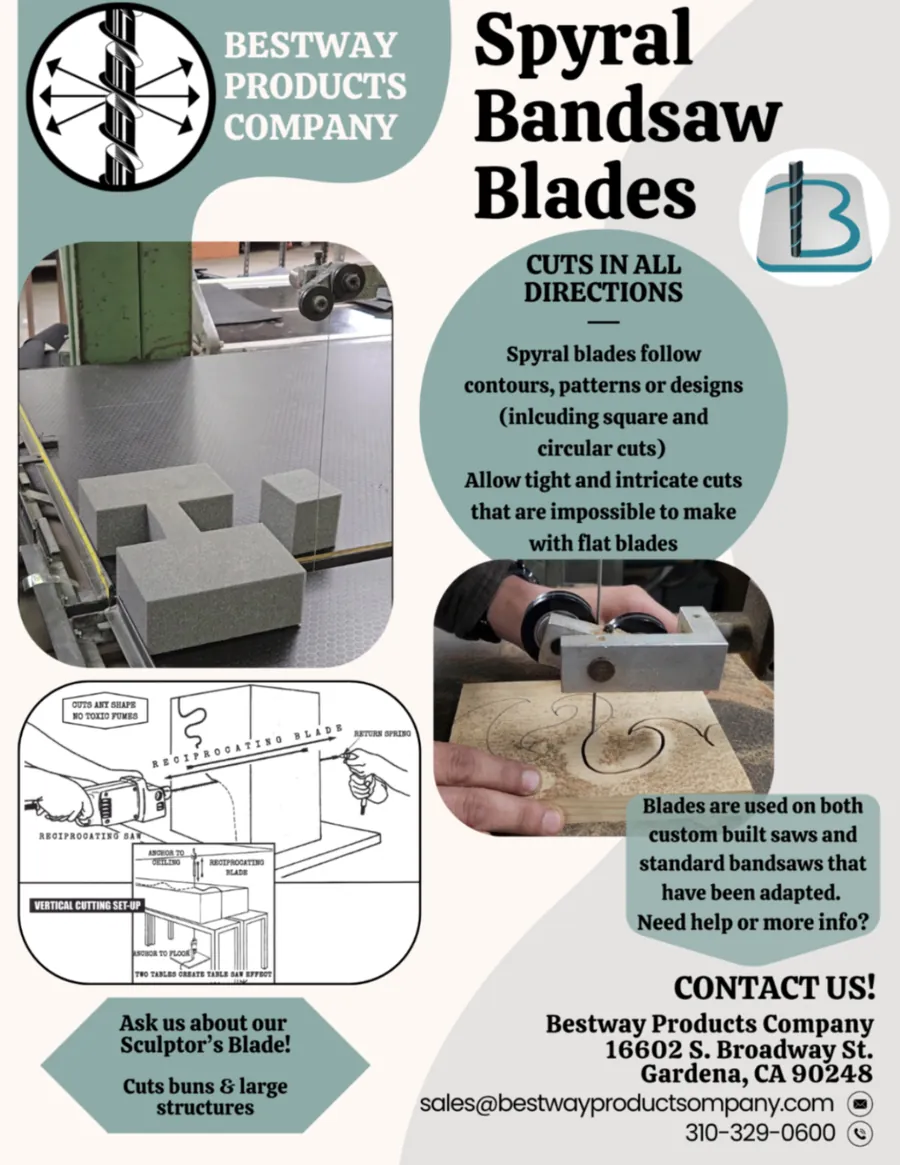 What you get with Spyral welded bandsaw blades