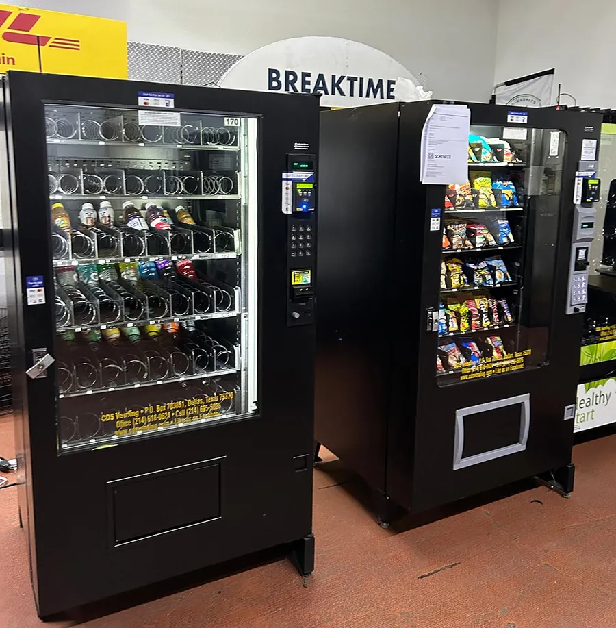 What Our Vending Service Includes
