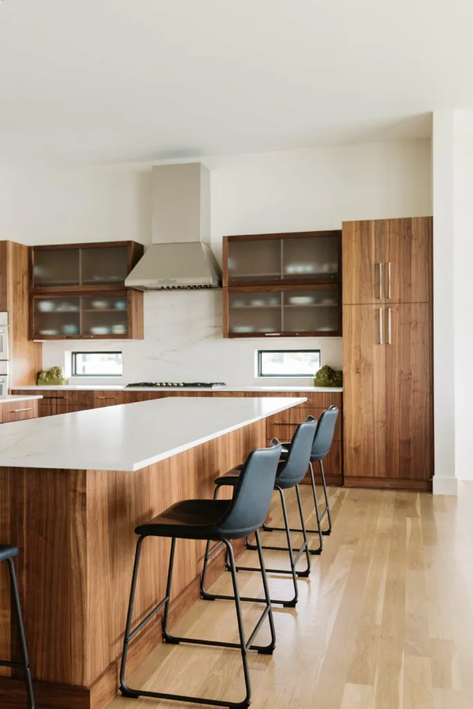 What goes into a CKF kitchen island