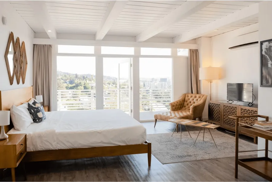 What hotel interior design includes