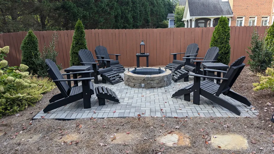 What goes into a custom outdoor fireplace