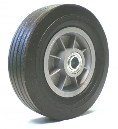 Rubber wheel options we supply
