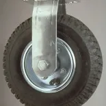 Pneumatic caster and wheel options