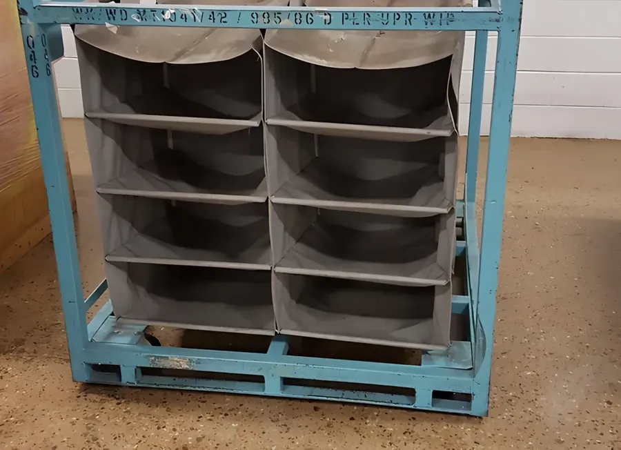 Custom metal racks and raw material storage racks