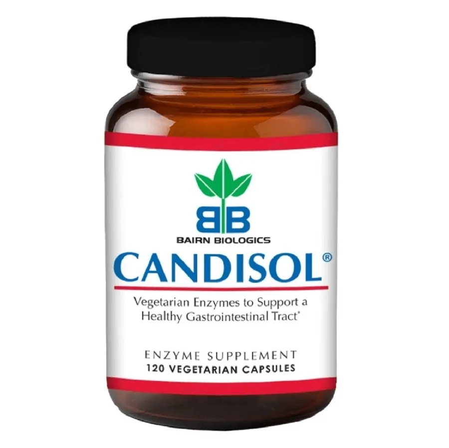 What is inside CANDISOL vegan digestive enzymes