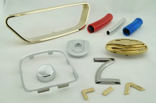PVD coating for stainless steel and other production parts