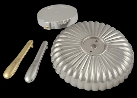 What chrome plating on plastic looks like here
