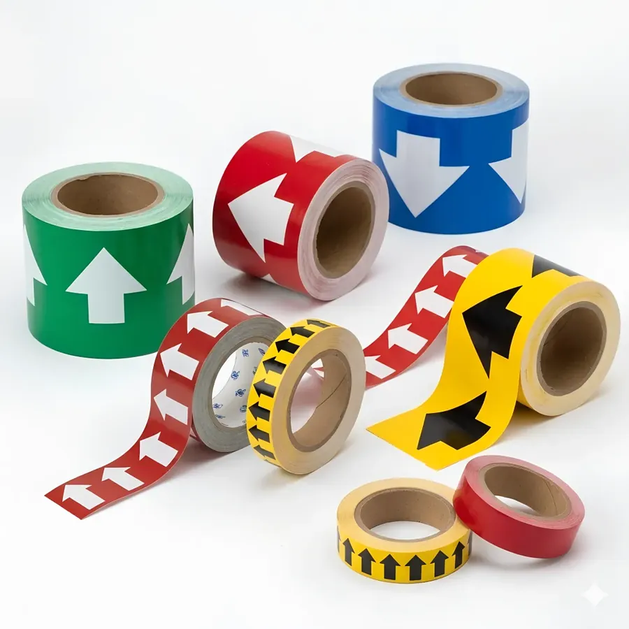 Marking tape options we manufacture and stock