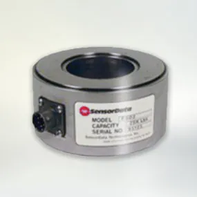 Compression force sensors and hydraulic press load cells