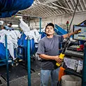 What an automated laundry system includes
