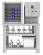 Catalyst chemical dosing systems for every washroom