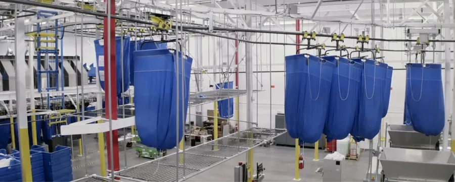 What a Softrol Garment Conveyor System Includes