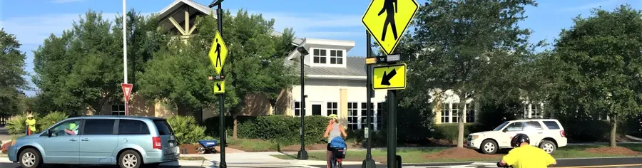 Pedestrian signal options we supply