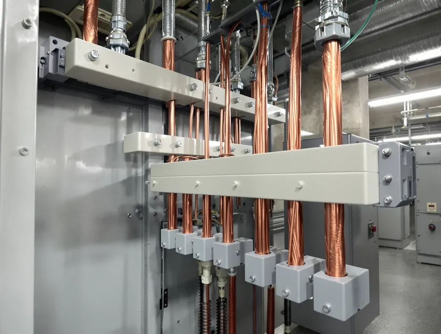 Busbars, supports and connectors we supply