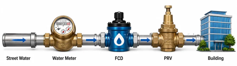 What the flow straightener does inside your pipe